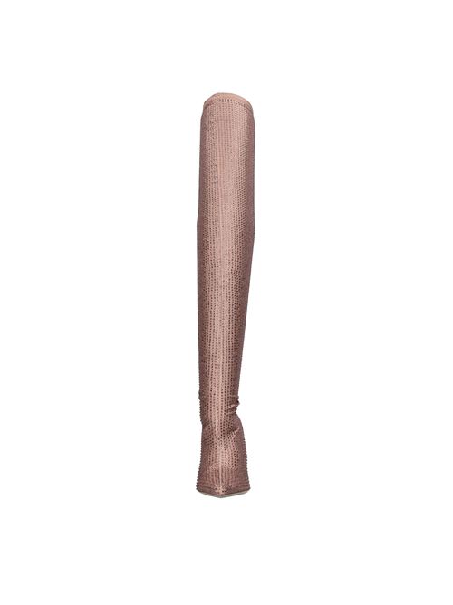Logan over-the-knee boots in Lycra and rhinestones GEDEBE | LOGAN CUISSARDES LYCRAROSA